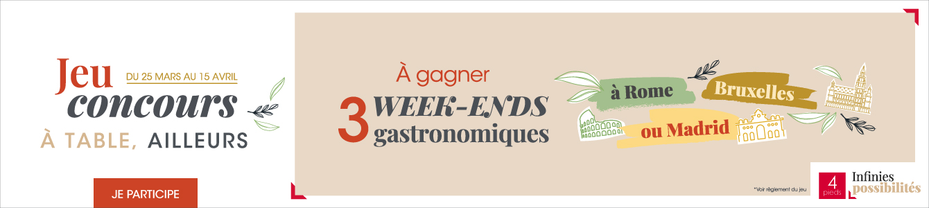Jeu à table, ailleurs